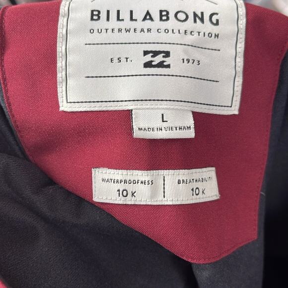 Billabong insulated vented snowboard ski snow cold weather pants sz L - Picture 8 of 8